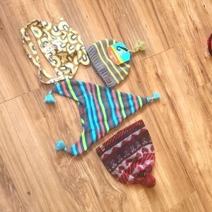BABY Kid Hat Lot Zutano Kate Quinn Sunday Afternoon Beanie Bundle